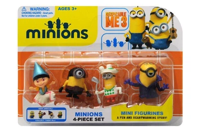 Набір Фігурок Міньйони 4 герої Minions