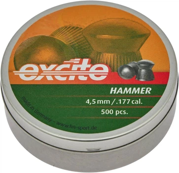 Кулі H&N Excite Hammer 4.50 мм, 0.50г, 500 шт