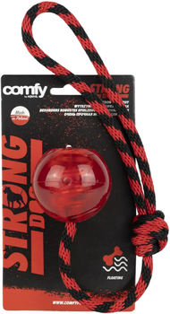 Іграшка для собак AquaEl Comfy Strong Dog М'яч + мотузка 11 см (5905546315838)