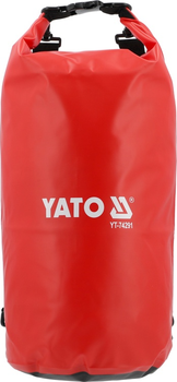 Рюкзак водонепроникний YATO 20 л Червоний (YT-74291)