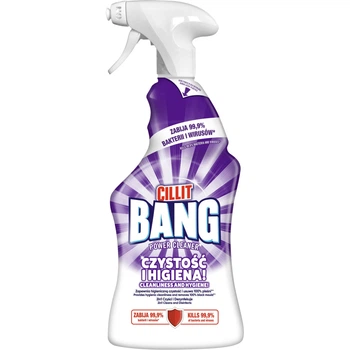 Спрей для чистки ванн Cillit Bang Антипятна + Гигиена 750 мл (5011417561706/5900627042542)