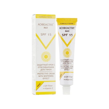Крем для лица Achroactive Max Защитный крем с отбеливающим действием SPF15 45 мл (3800010502252)