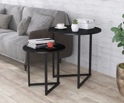 Журнальные столики Дельта Дуо Loft Design Черный ST7