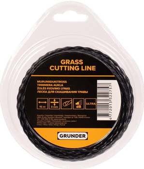Волосінь тримерна Grunder Ultra 15 м х 3 мм (ELLIPS_PRO_3.0_X)