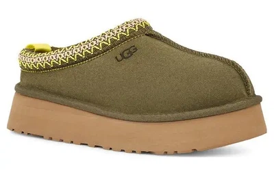Жіночі угги UGG Tazz Slipper Olive - 37р. (24.0см) зелені