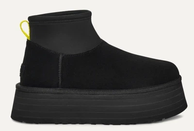 Уггі жіночі UGG Classic Mini Dipper Black - 40р. (26.0см) чорні