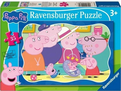Пазл Ravensburger Свинка Пеппа Сестричка Пеппи 35 елементів 12004185 (4005555041856)