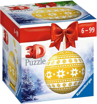 Пазл 3D Ravensburger Різдвяні прикраси: Мотив 2 54 елементи 11269 (4005556112692)