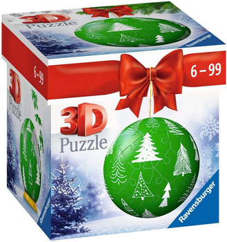 Пазл 3D Ravensburger Різдвяні прикраси: Мотив 3 54 елементи 11270 (4005556112708)