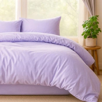 Комплект постільної білизни TM IDEIA 145x215 Tropical Dream (лаванда)