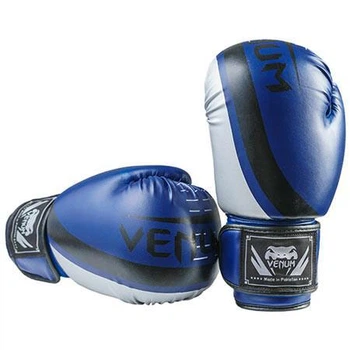Боксерские перчатки V-M, DX-55, 10oz, синий серебро