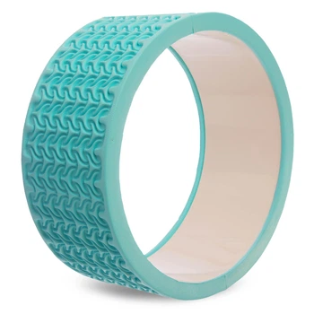 Кільце для йоги масажне FHAVK Wheel Yoga (EVA, PP, d-33см, м'ятний) (FI-1472_М'ятний)