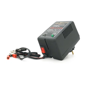 Автоматичне ЗУ для акумулятора MW-AZU12 12V (1,3-13Ah) (MF,WET,AGM,GEL,NICD,NIMH), 180-240V, Ток заряду 0.3-0.8A, крокодили в комплекті