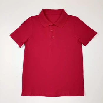 Поло для мальчика красное George Slim Fit, 9-10р (134-140см)