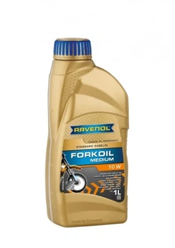 Олива гідравлічна вилкова Ravenol FORKOIL Medium 10W (1л.)