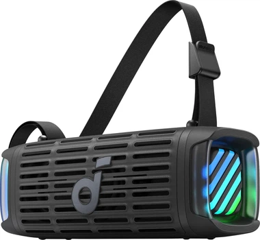 Портативная колонка Anker SoundCore Boom 3i, Black, 50W, BassUp, IP68, TWS, PartyCast, Bluetooth 5.3, 16H