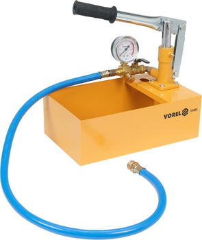 Pompa ręczna VOREL do prób ciśnieniowych 55400 (5906083090745)