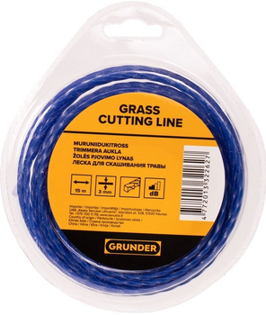 Żyłka do trymera Grunder 15 m x 3 mm (SQUARE_TW_3.0_X_)