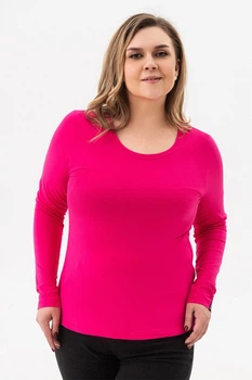 Лонгслив Garne 54(4XL) Розовый (123964)