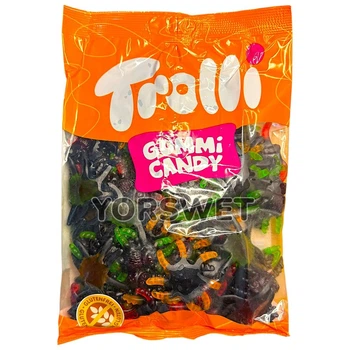Жувальні цукерки Trolli Tarantula Тарантули 1 кг (0155)