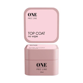 Топ без липкого слоя One Pro Line Top Coat No Wipe 30 мл (5902211500056)