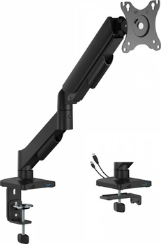 Настольное крепление для монитора OfficePro MA511B с газлифтом 17-32" 2-9 кг Black