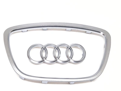 Эмблема Audi на руль логотип шильдик 11см Q3 Q5 Q7