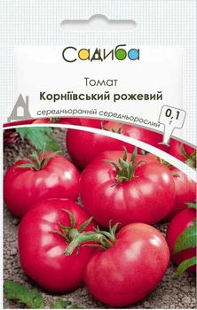 Семена Томат среднерослый Корниевский розовый 0,1 г Садыба