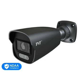 Вулична IP камера з мікрофоном TVT TD-9462S4-C (D/PE/AW3) Black, 6Мп