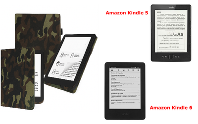 Чохол CRAYTON для Amazon Kindle 5, Amazon Kindle 6 — стиль, захист, колір XakiTM
