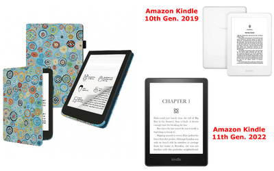 Чехол CRAYTON для Amazon Kindle 10th Gen. 2019, 11th Gen. 2022 – стиль, защита, цвет Kryhi