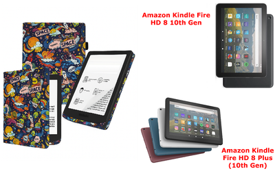 Чохол CRAYTON для Amazon Kindle Fire HD 8 10th Gen, Fire HD 8 Plus (10th Gen) — стиль, захист, колір Kosmos