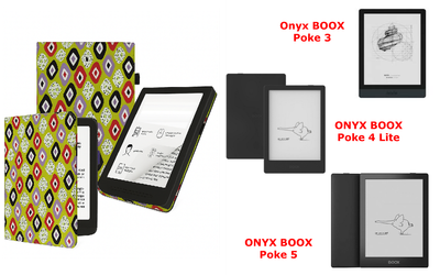 Чехол CRAYTON для Onyx BOOX Poke 3, Poke 4 Lite, Poke 5 – стиль, защита, цвет Kamni