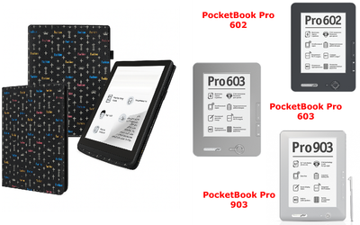 Чехол CRAYTON для PocketBook Pro 602, 603, 903 – стиль, защита, цвет Fashn-Black