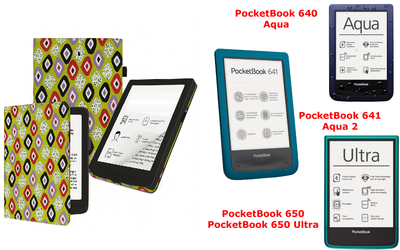 Чехол CRAYTON для PocketBook 640, 641, 650, 650 Ultra – стиль, защита, цвет Kamni