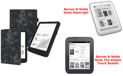 Чохол CRAYTON для Barnes & Noble Nook GlowLight, The Simple Touch Reader — стиль, захист, колір Xaki Winter