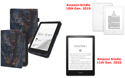 Чехол CRAYTON для Amazon Kindle 10th Gen. 2019, 11th Gen. 2022 — стиль, захист, колір Hrab