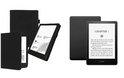 Чехол CRAYTON для Amazon Kindle Paperwhite Signature Edition 11th Gen – стиль, защита, цвет Black