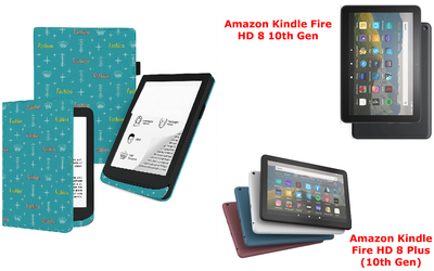 Чохол CRAYTON для Amazon Kindle Fire HD 8 10th Gen, Fire HD 8 Plus (10th Gen) — стиль, захист, колір Feshn-Bue