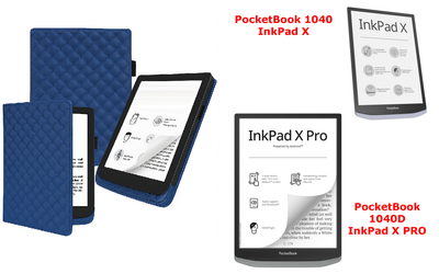 Чохол CRAYTON для PocketBook 1040, 1040 Pro — стиль, захист, колір Karos Blue