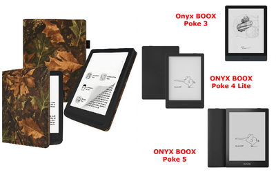 Чохол CRAYTON для Onyx BOOX Poke 3, Poke 4 Lite, Poke 5 — стиль, захист, колір Klen