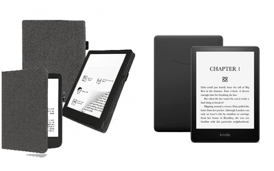 Чехол CRAYTON для Amazon Kindle Paperwhite Signature Edition 11th Gen – стиль, защита, цвет Gray