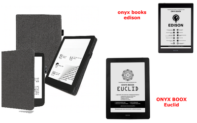 Чехол CRAYTON для onyx books edison, Euclid – стиль, защита, цвет Gray