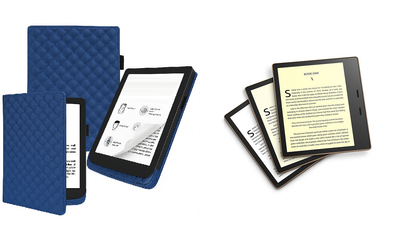Чехол CRAYTON для Amazon Kindle Oasis 10th Gen – стиль, защита, цвет Karos Blue