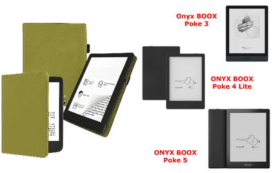 Чехол CRAYTON для Onyx BOOX Poke 3, Poke 4 Lite, Poke 5 – стиль, защита, цвет Oluva