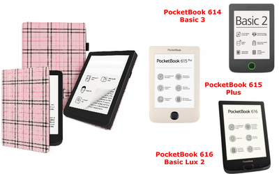 Чехол CRAYTON для PocketBook 614, 615, 616 – стиль, защита, цвет Barbery