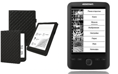 Чехол CRAYTON для Assistant AE-601 – стиль, защита, цвет Karos Black