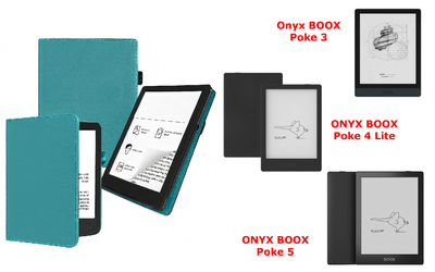 Чохол CRAYTON для Onyx BOOX Poke 3, Poke 4 Lite, Poke 5 — стиль, захист, колір Biryza