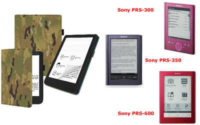 Чехол CRAYTON для Sony PRS-300, PRS-350, PRS-600 – стиль, защита, цвет Multikam