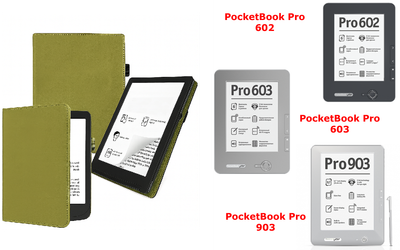 Чехол CRAYTON для PocketBook Pro 602, 603, 903 – стиль, защита, цвет Oluva